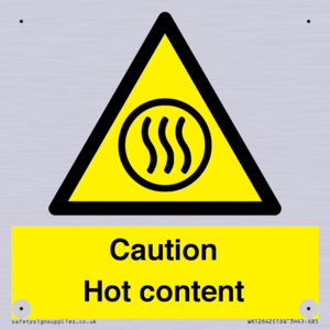 Caution Hot content